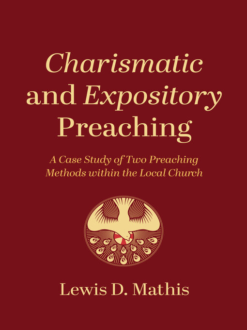 Cover image for Charismatic and Expository Preaching